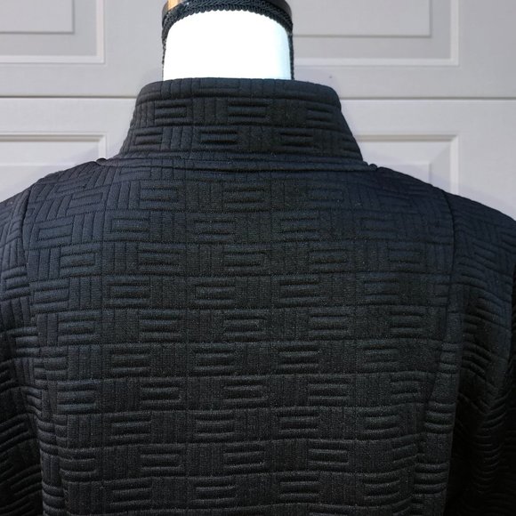 Gorgeous Designer Ubu Black Jacket Coat Medium - Picture 9 of 13